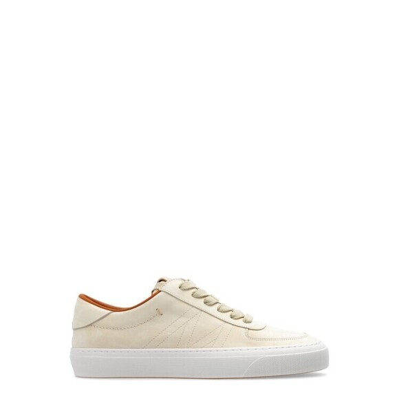 Moncler Minimalist White Sneaker With Premium Leather Upper - NWT
